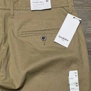 Goodfellow & Co Men's Tan Chino Pants NWT Size 34x32